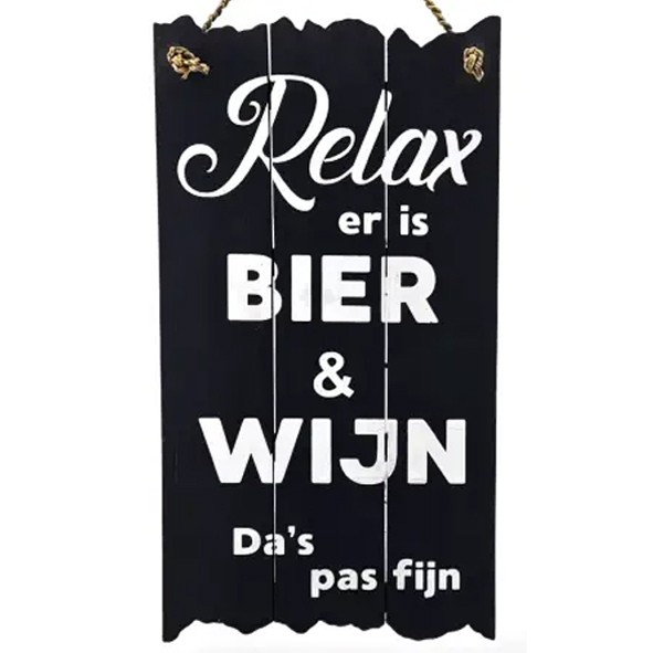 relax bier en wijn