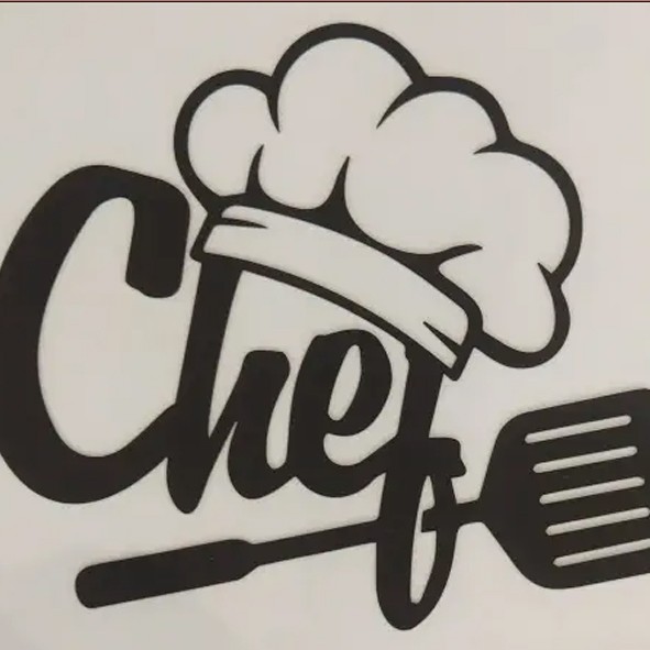 silhouette chef